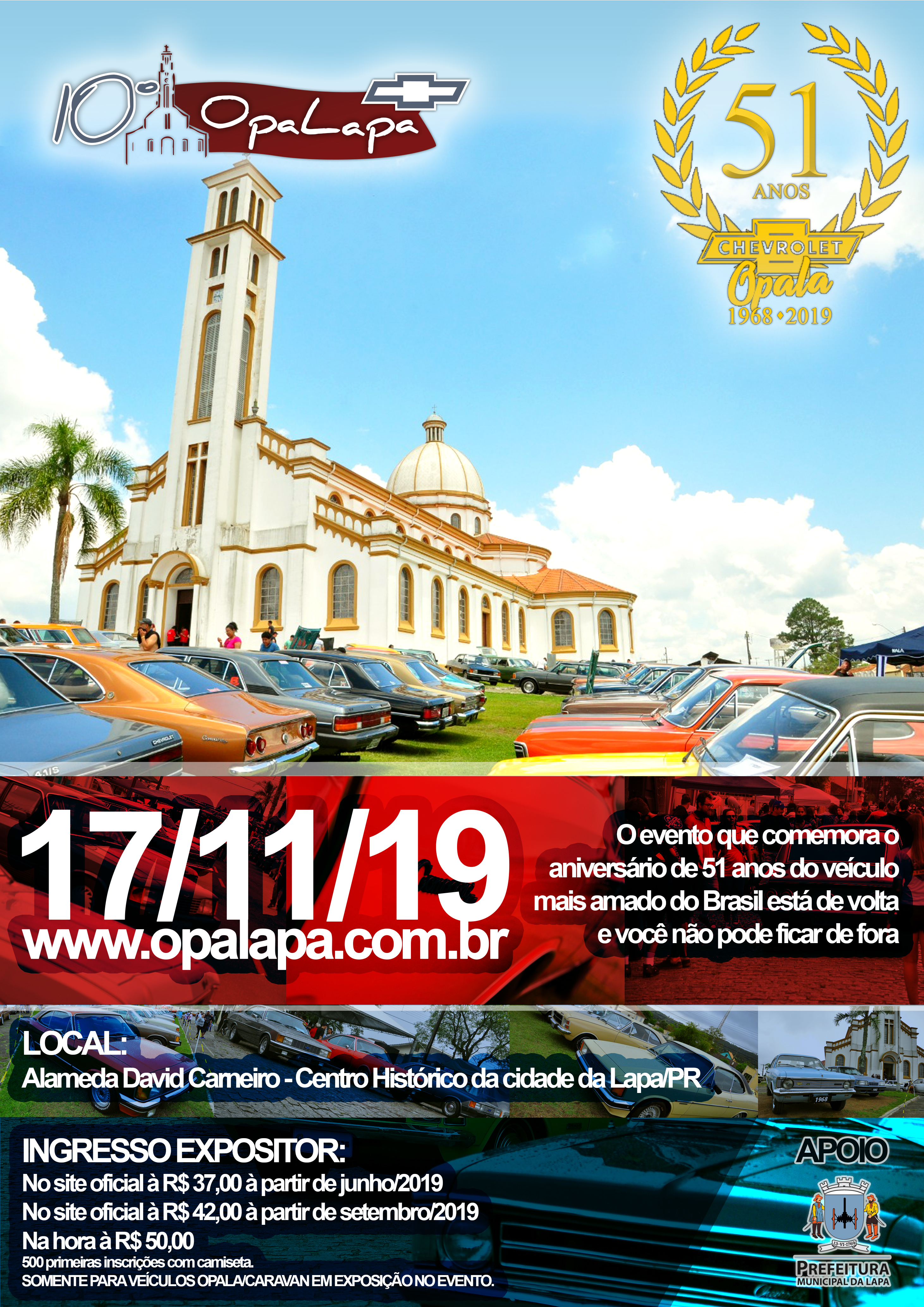 Folder de divulgação Opalapa 2019